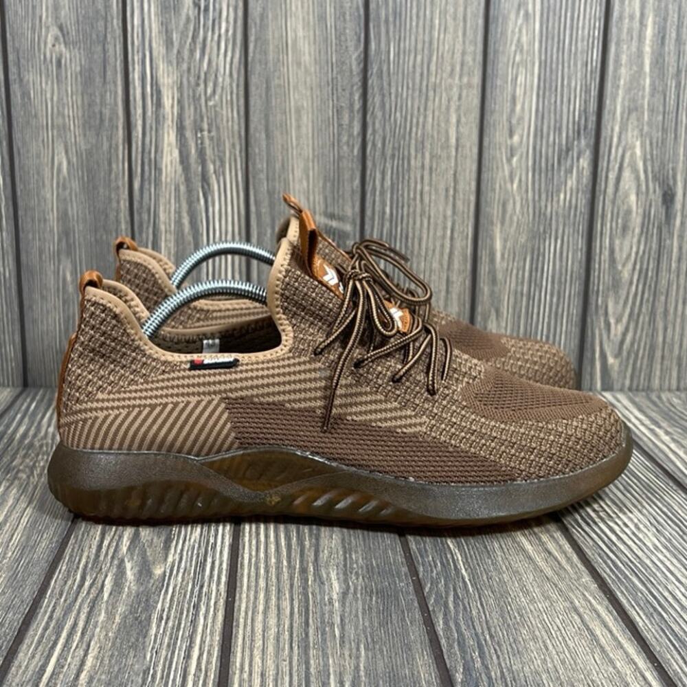 Suadex Men Steel Toe Safety‎ Shoes Maintenance Work Comfort Brown Sz 43 9.5-10